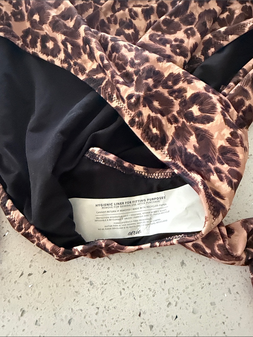 BNWT Aerie Leopard Print One-Piece Swimsuit - Picture 6 of 6